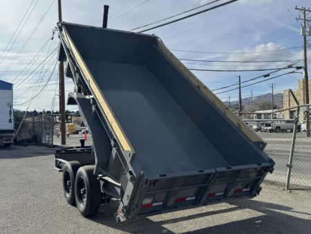 New 2026 Diamond C LPT 14' 7 GA. - 15.5K Telescopic Dump Trailer