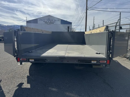 New 2026 Diamond C LPT 14' 7 GA. - 15.5K Telescopic Dump Trailer