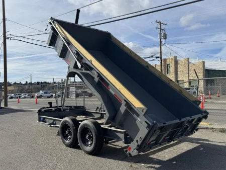 New 2026 Diamond C LPT 14' 7 GA. - 15.5K Telescopic Dump Trailer
