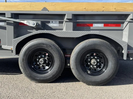 New 2026 Diamond C LPT 14' 7 GA. - 15.5K Telescopic Dump Trailer