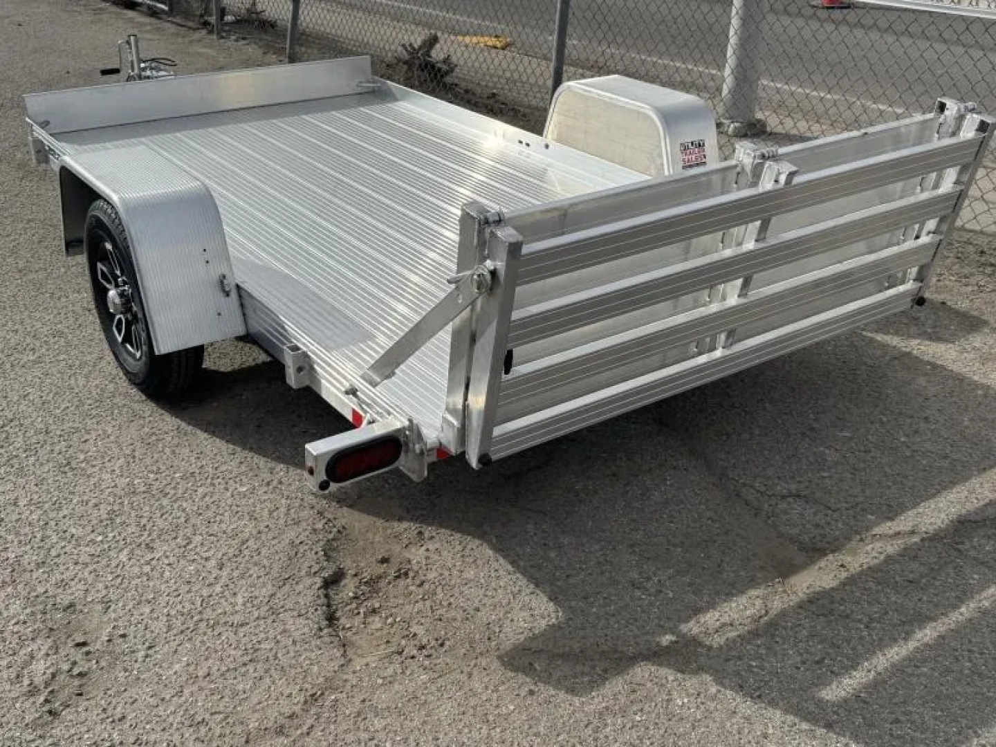New 2026 Bear Track BTU65120S 5.5"x10' - 2.2K Aluminum Utility Trailer