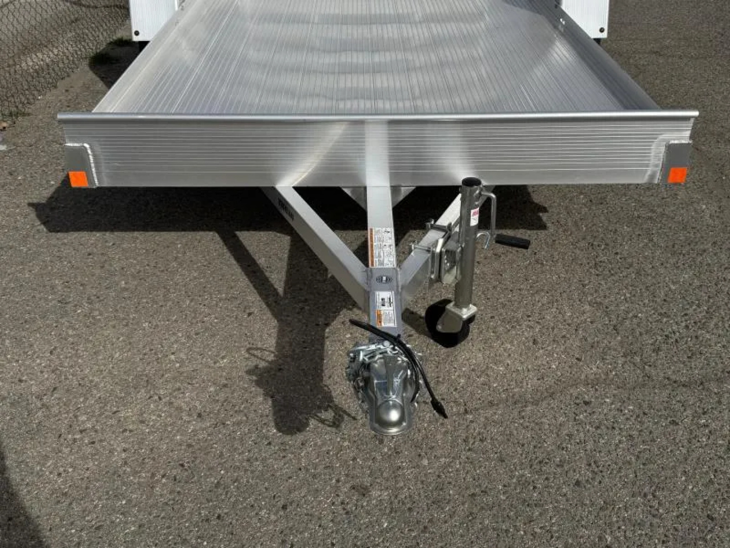 New 2026 Bear Track BTU76144F 76"x12' - 3.5K Aluminum Utility Trailer