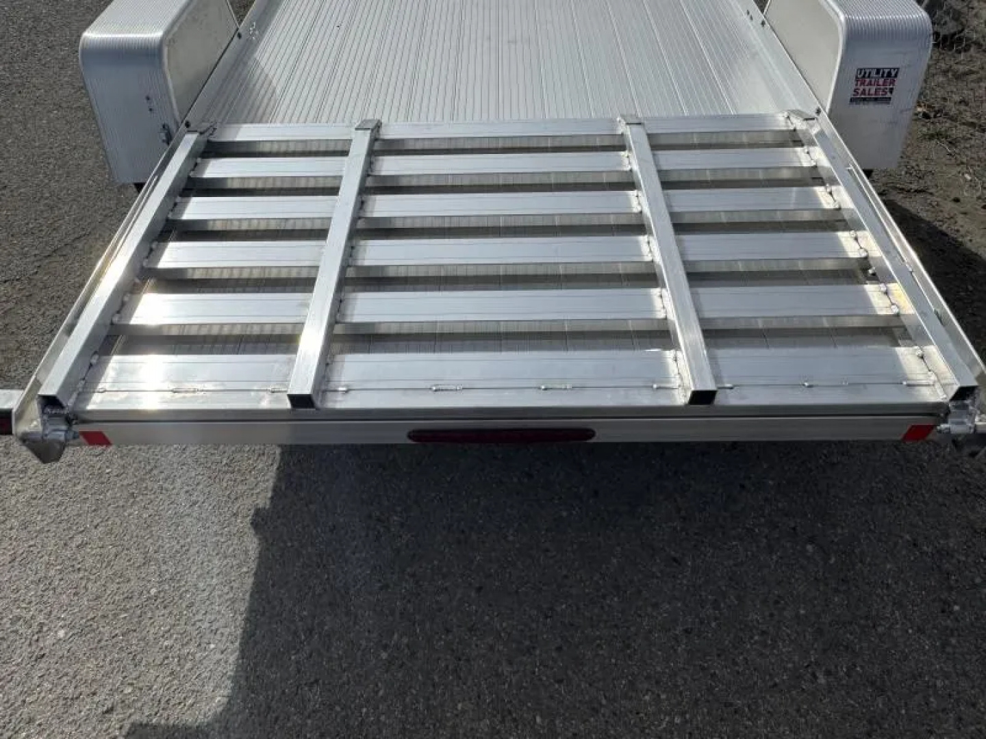 New 2026 Bear Track BTU76144F 76"x12' - 3.5K Aluminum Utility Trailer