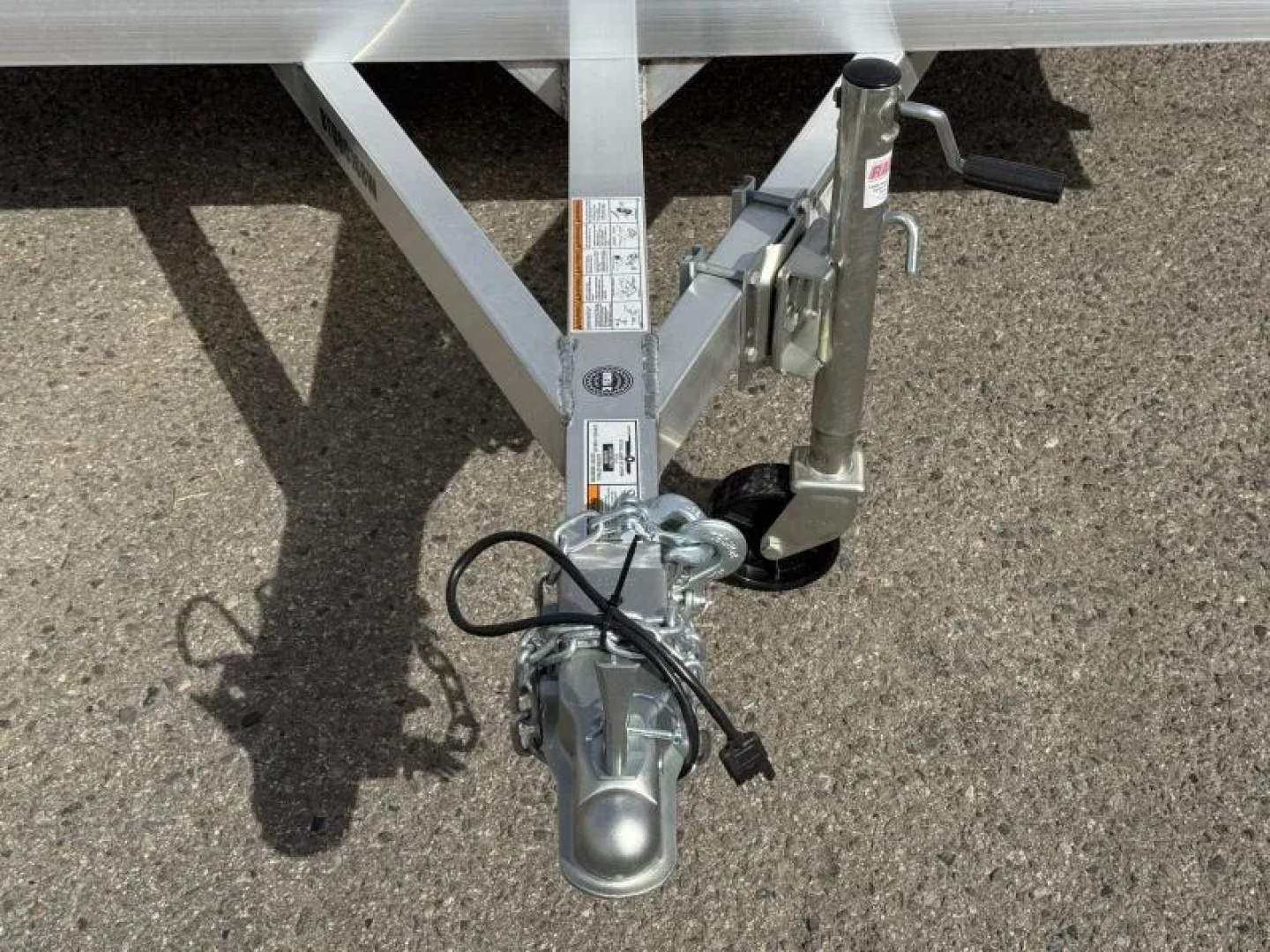 New 2026 Bear Track BTU80168W 80"x14' - 3.5K Aluminum Utility Trailer