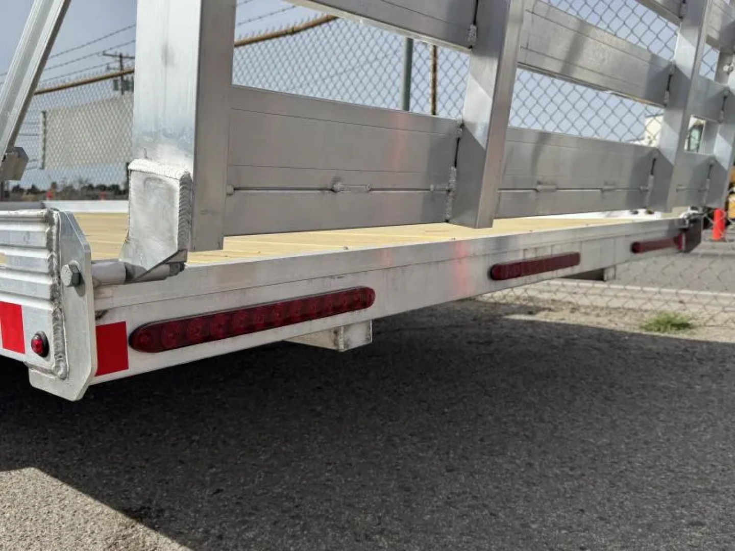 New 2026 Bear Track BTU80168W 80"x14' - 3.5K Aluminum Utility Trailer