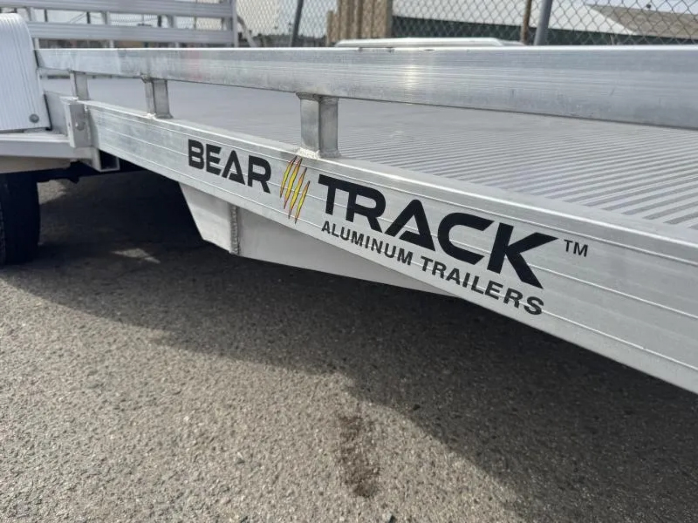 New 2026 Bear Track BTT81194S 81"x16' - 7K Aluminum Utility Trailer
