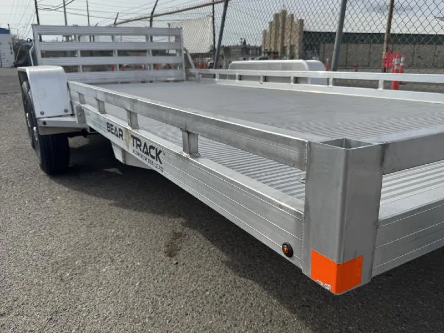 New 2026 Bear Track BTT81194S 81"x16' - 7K Aluminum Utility Trailer