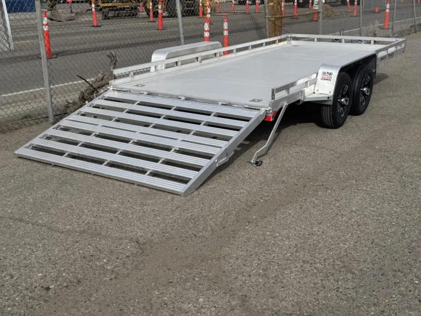 New 2026 Bear Track BTT81194S 81"x16' - 7K Aluminum Utility Trailer