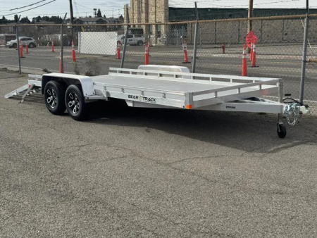 New 2026 Bear Track BTT81194S 81"x16' - 7K Aluminum Utility Trailer