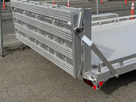New 2026 Bear Track BTT81194S 81"x16' - 7K Aluminum Utility Trailer