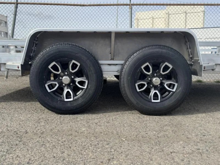 New 2026 Bear Track BTT81194S 81"x16' - 7K Aluminum Utility Trailer