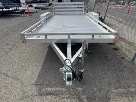 New 2026 Bear Track BTT81194S 81"x16' - 7K Aluminum Utility Trailer