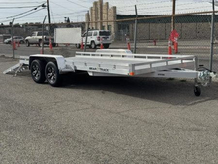 New 2026 Bear Track BTT81194S 81"x16' - 7K Aluminum Utility Trailer