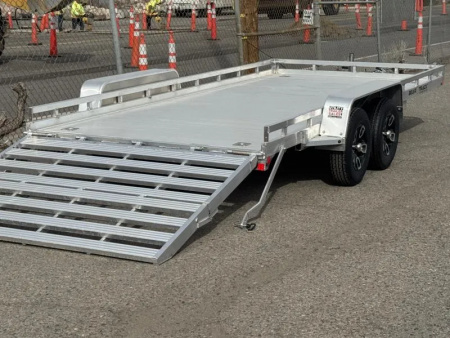 New 2026 Bear Track BTT81194S 81"x16' - 7K Aluminum Utility Trailer