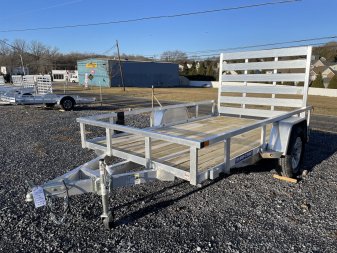 New 2026 Sure-Trac 6x10 Aluminum Utility Trailer