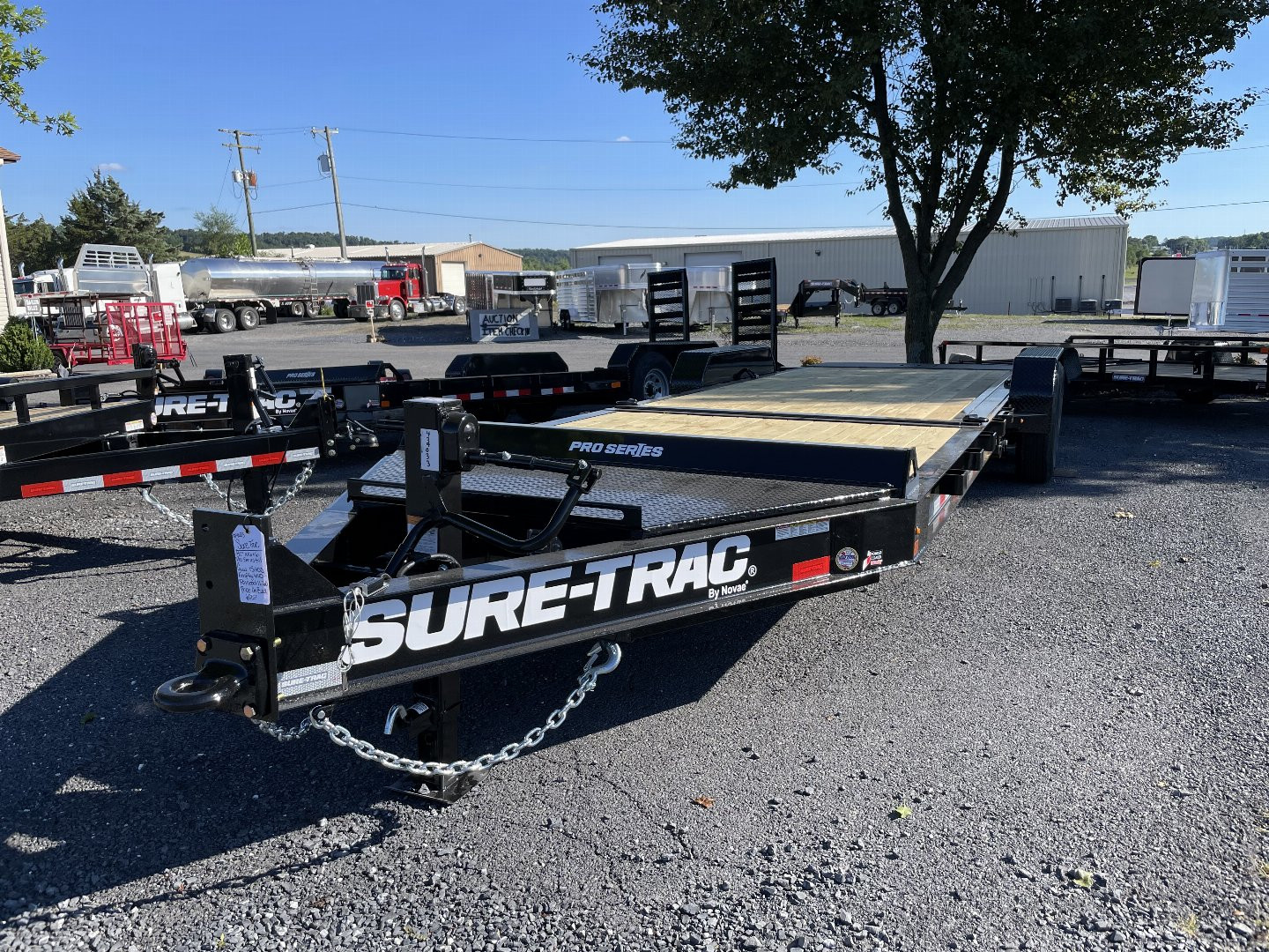New 2025 Sure-Trac 16+6 Pro Series Tilt Equipment Trailer