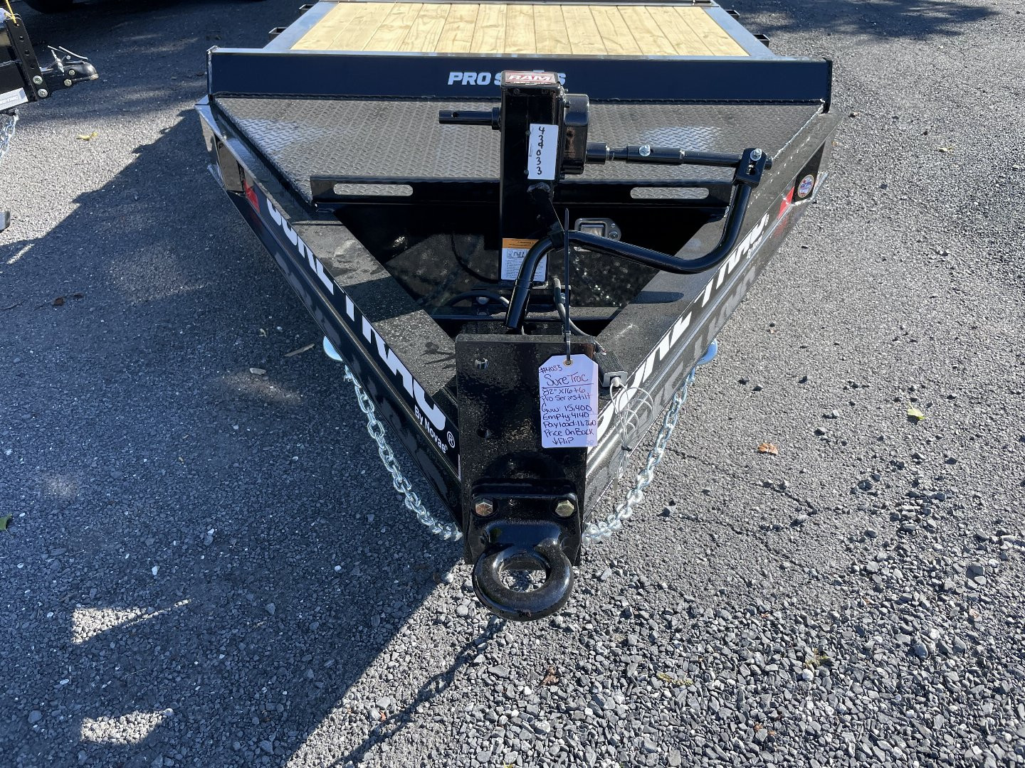 New 2025 Sure-Trac 16+6 Pro Series Tilt Equipment Trailer