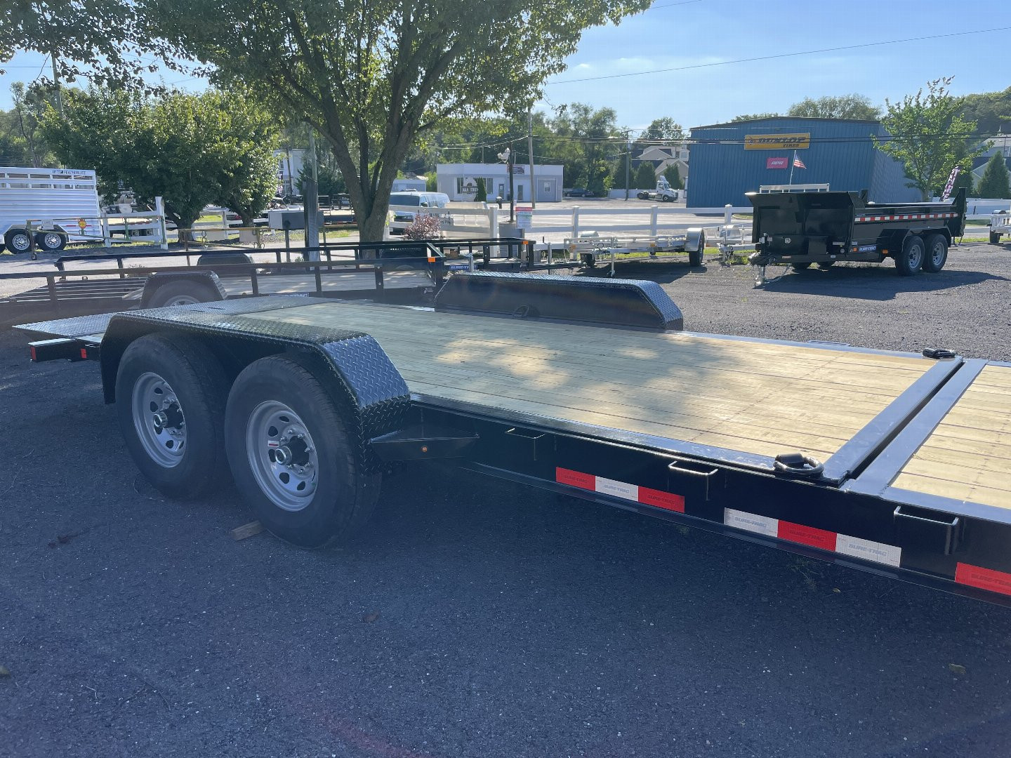 New 2025 Sure-Trac 16+6 Pro Series Tilt Equipment Trailer