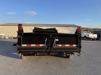 New 2024 Sure-Trac 7X16 Gooseneck Dump Trailer