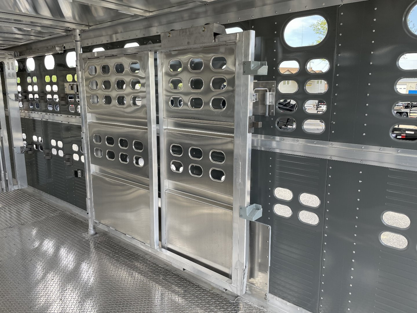 New 2025 Wilson 7x24x6'8" Stock Trailer