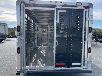 New 2025 Wilson 7x24x6'8" Stock Trailer