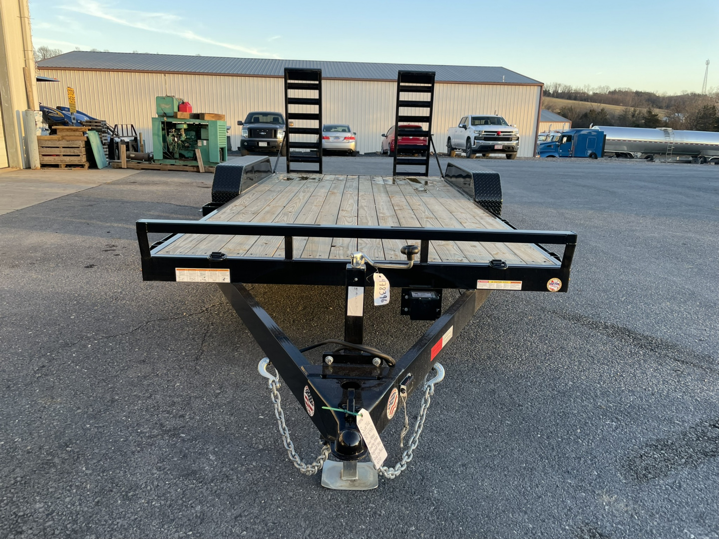 New 2026 Sure-Trac 82"x14+2 10k Equipment Trailer