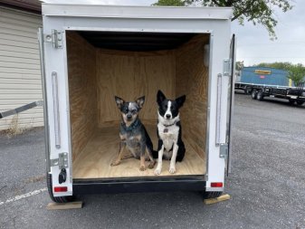 New 2024 SPARTAN CARGO 4x6 Cargo / Enclosed Trailer