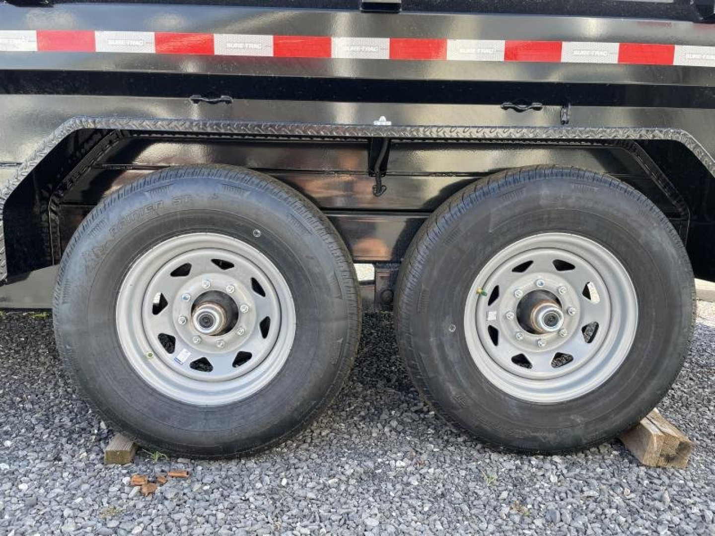 New 2024 SURE-TRAC 7X14 Dual Ram Dump Trailer
