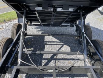 New 2024 SURE-TRAC 7X14 Dual Ram Dump Trailer