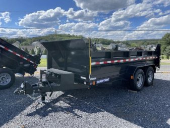 New 2024 SURE-TRAC 7X14 Dual Ram Dump Trailer