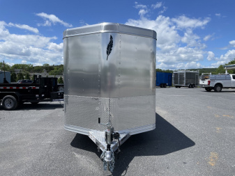 New Featherlite 8107-6'7"x16'x6'6" Aluminum Bumper Pull Stock Trailer