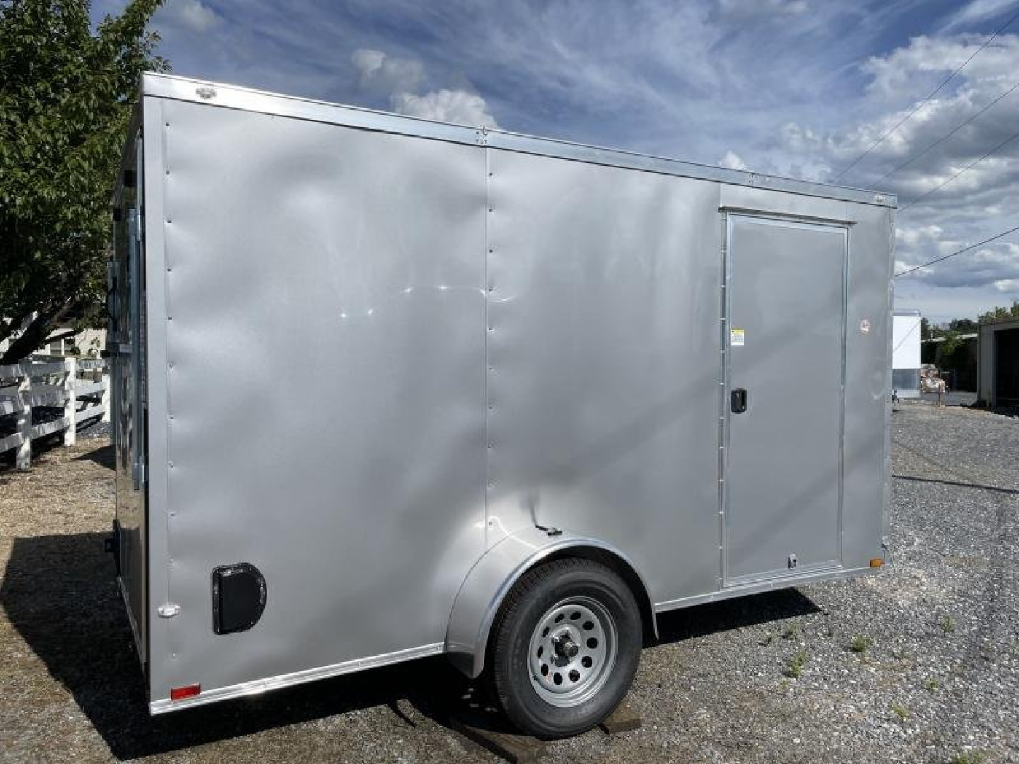New 2026 Spartan Cargo 6x12X6'3" Rear Ramp Door Enclosed Trailer