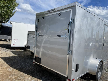 New 2026 Spartan Cargo 6x12X6'3" Rear Ramp Door Enclosed Trailer