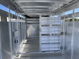 New Featherlite Trailers 8117-6'7"X20' Stock Trailer