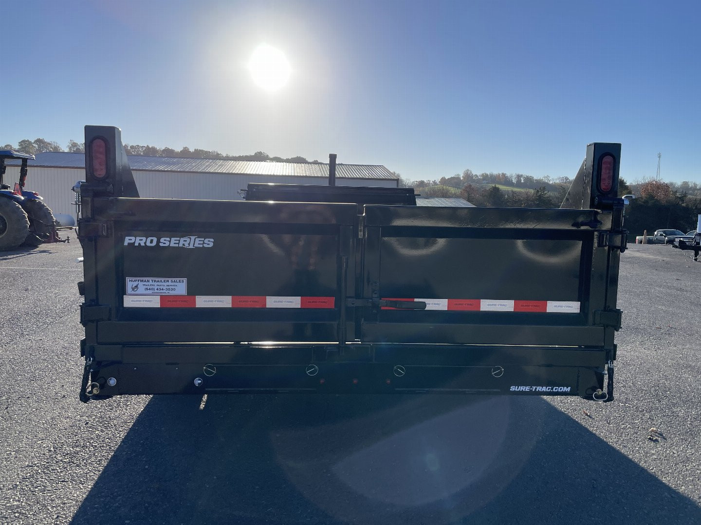New 2025 Sure-Trac 82"X16 Pro Series Dump Trailer