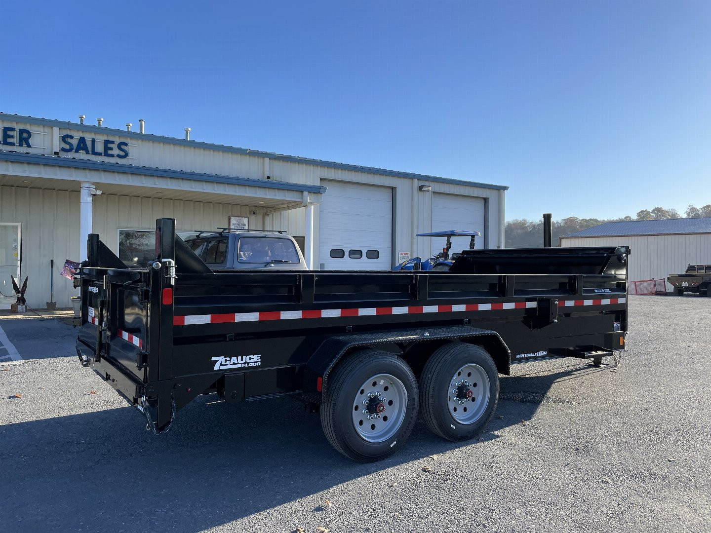 New 2025 Sure-Trac 82"X16 Pro Series Dump Trailer