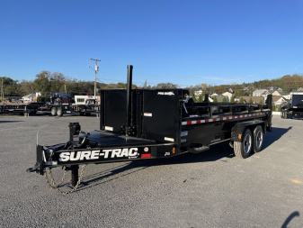 New 2025 Sure-Trac 82 X16 Pro Series Dump Trailer