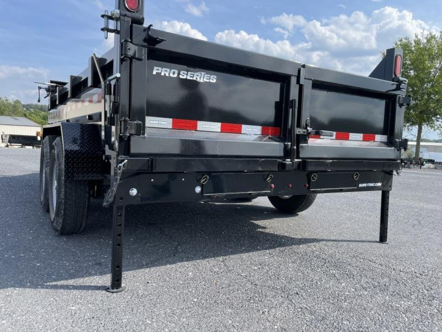 New 2025 SURE-TRAC 7X14 Pro Series Dump Trailer