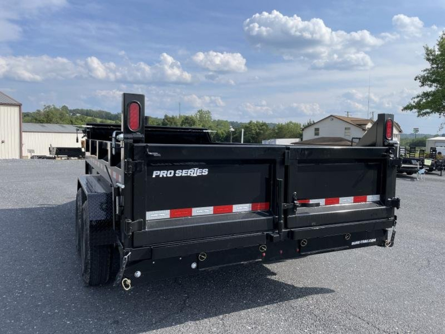 New 2025 SURE-TRAC 7X14 Pro Series Dump Trailer
