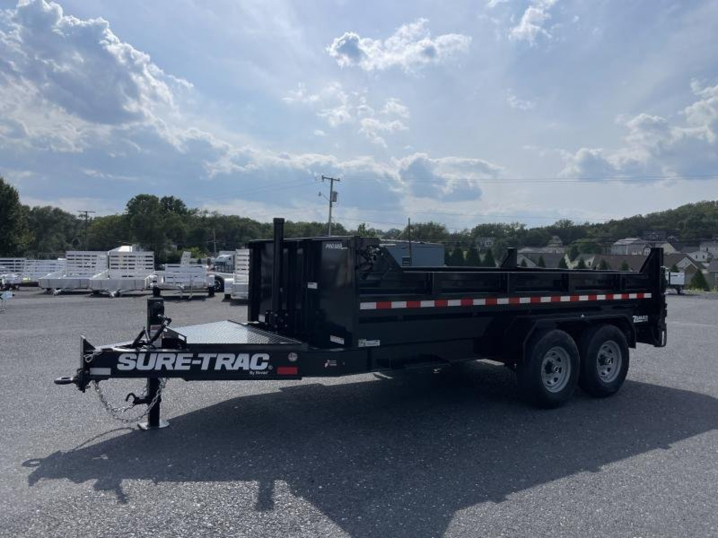 New 2025 SURE-TRAC 7X14 Pro Series Dump Trailer