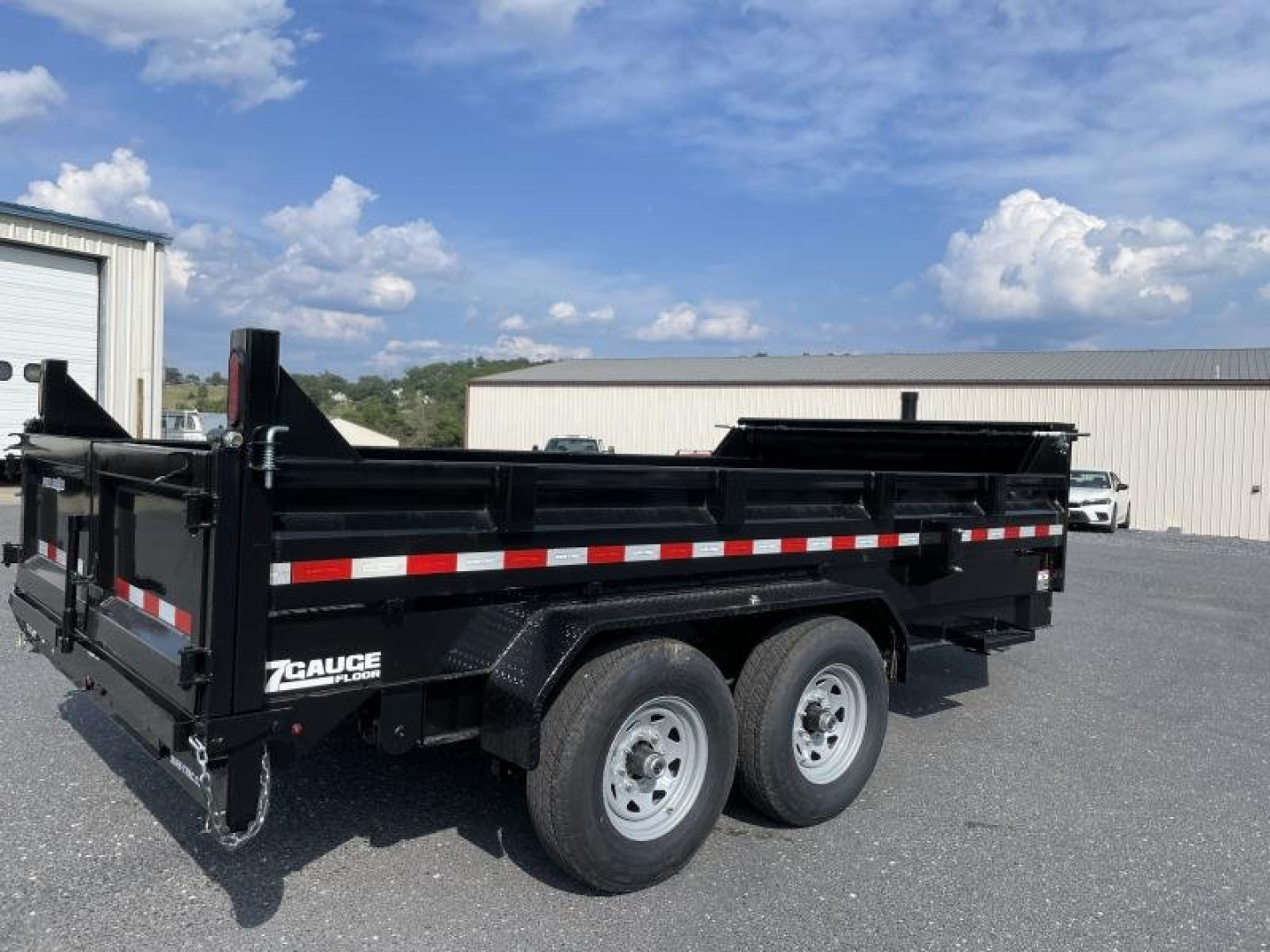 New 2025 SURE-TRAC 7X14 Pro Series Dump Trailer