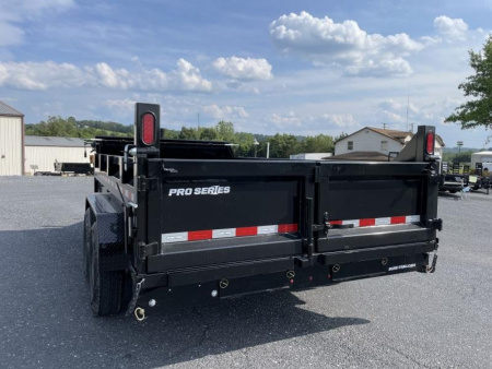 New 2025 SURE-TRAC 7X14 Pro Series Dump Trailer