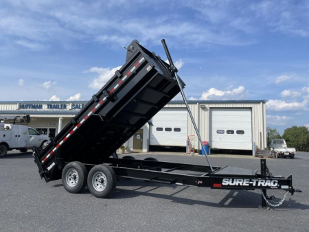 New 2025 SURE-TRAC 7X14 Pro Series Dump Trailer