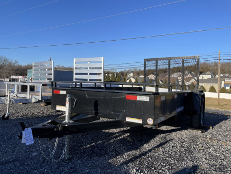 New 2026 Sure-Trac 6x12 Steel High Side Utility Trailer