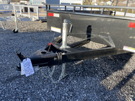 New 2026 Sure-Trac 6x12 Steel High Side Utility Trailer