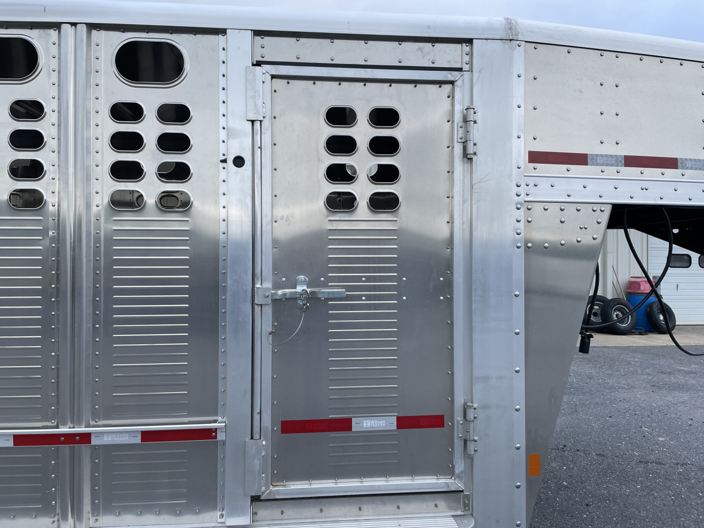 New 2026 Wilson 7'3"x20's6'8" Ranchand Stock Trailer