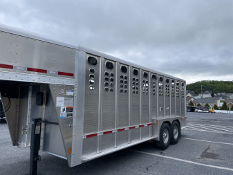 New 2026 Wilson 7'3"x20's6'8" Ranchand Stock Trailer