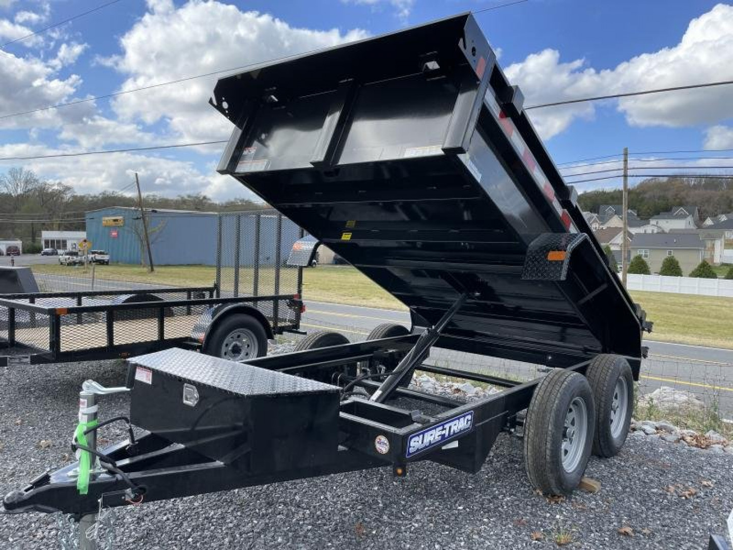 New 2025 SURE-TRAC 5x10 Dump Trailer