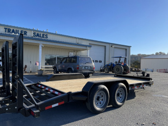 New 2025 Sure-Trac 82"x15+3 Pro Series Equipment Trailer