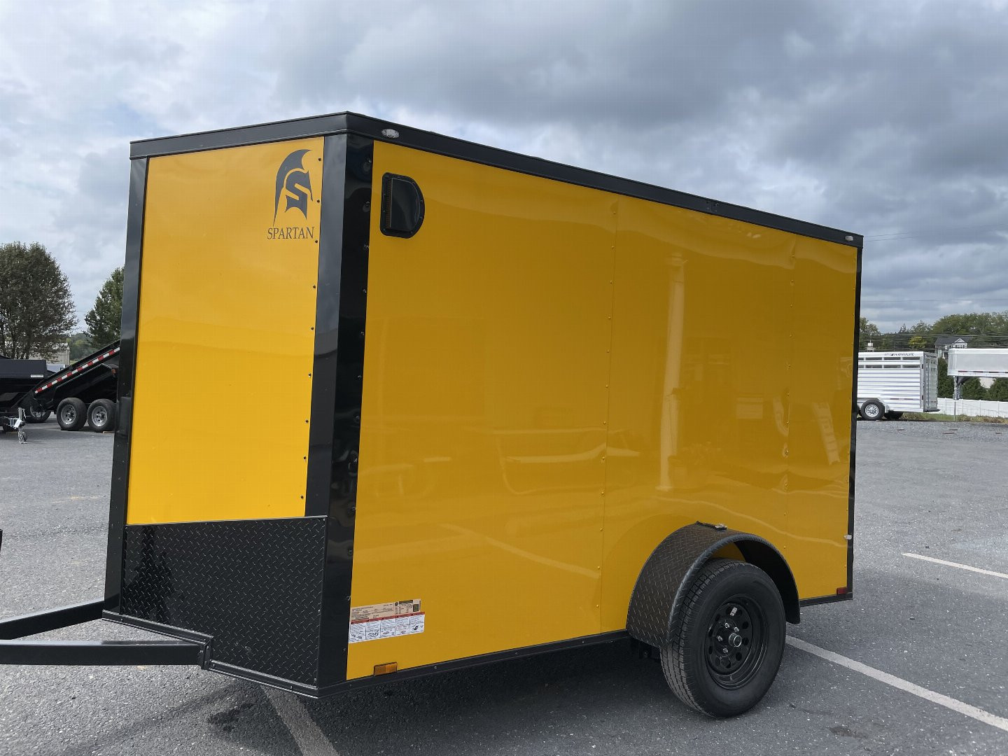 New 2025 Spartan 6X10X6'3" Enclosed Trailer